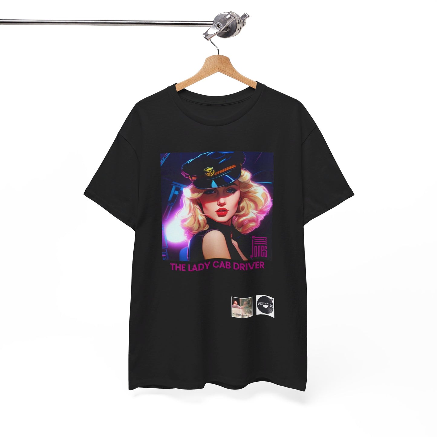 Jill Jones vs. The Lady Cab Driver (Funkatopia Radio Special Edition) Heavy Cotton T-Shirt | Fit For All