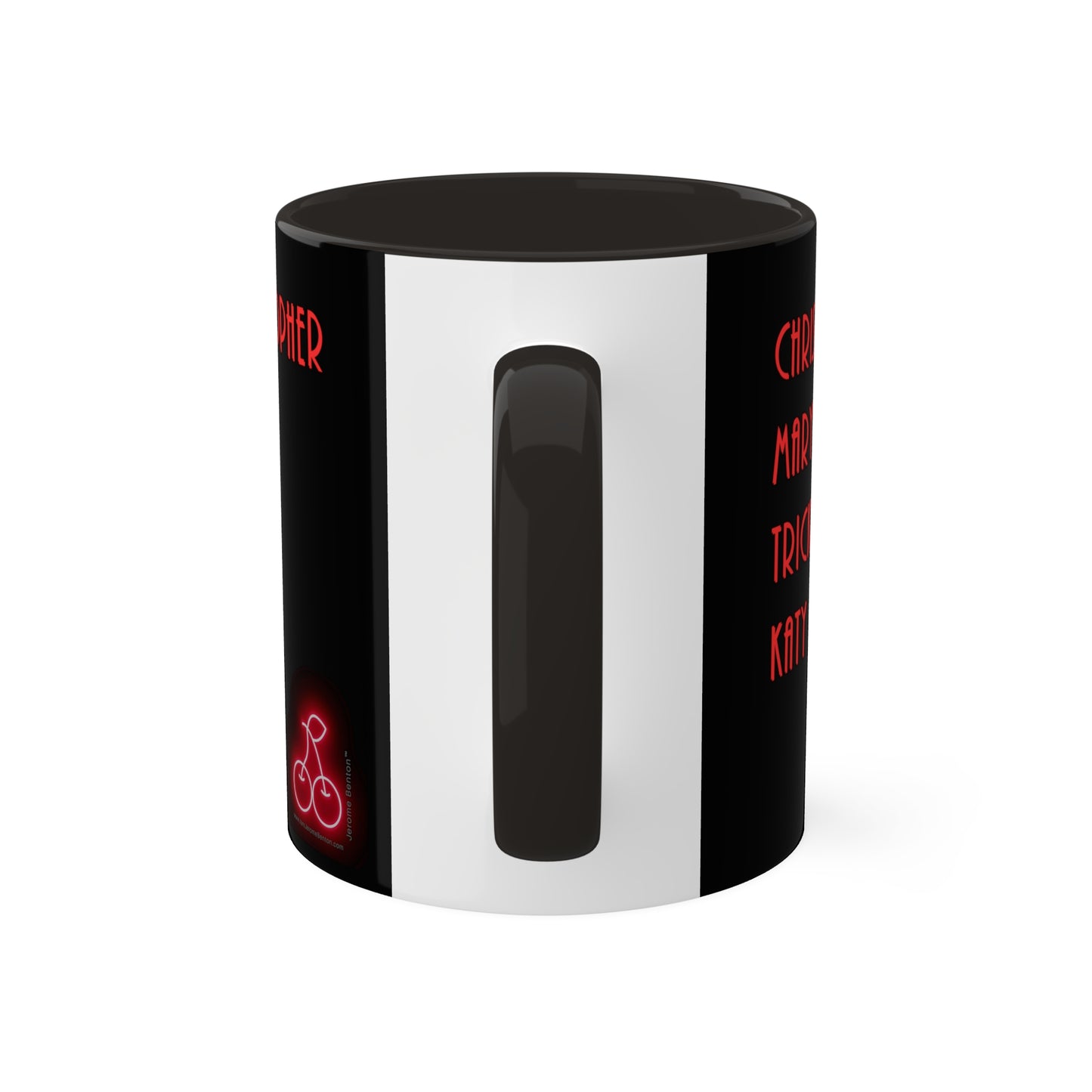 Jerome Benton - "Christopher, Mary, Tricky, Katy" 11oz Coffee Mug