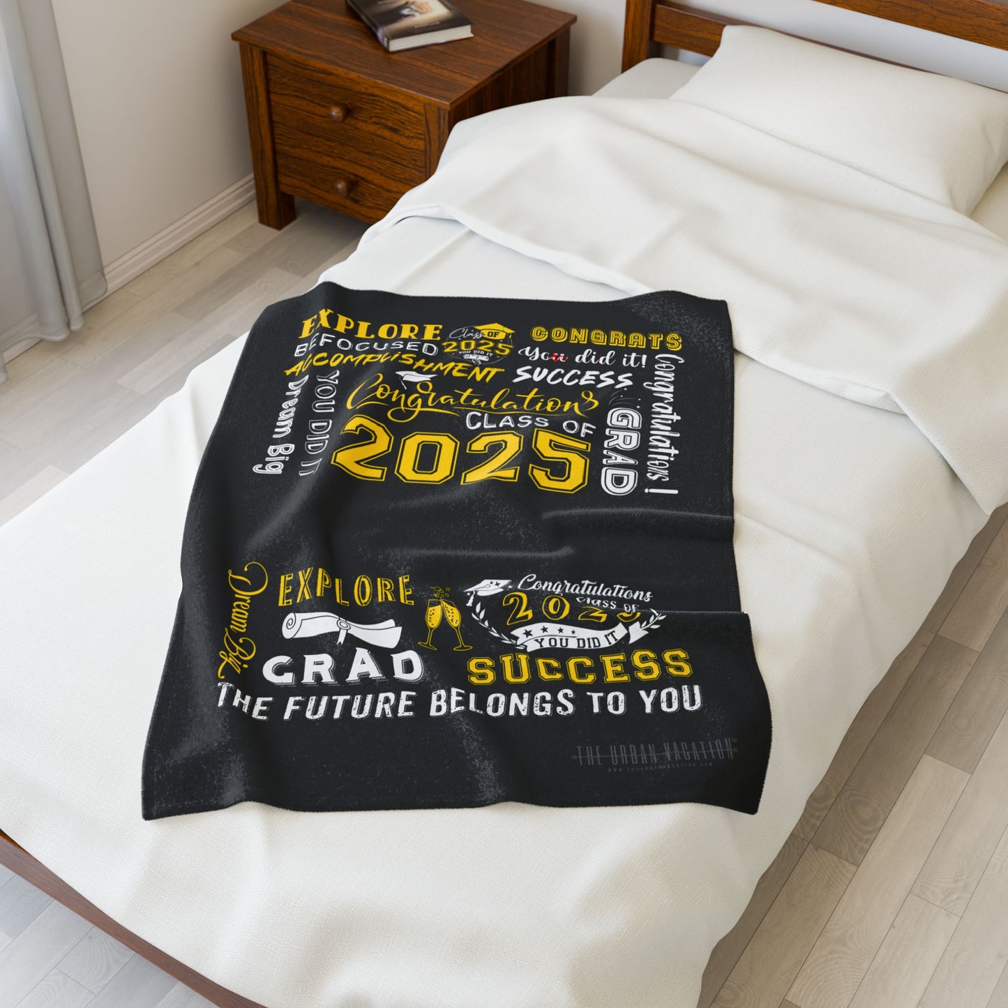 Personalized Fleece Blanket | 2025 Graduation Gift