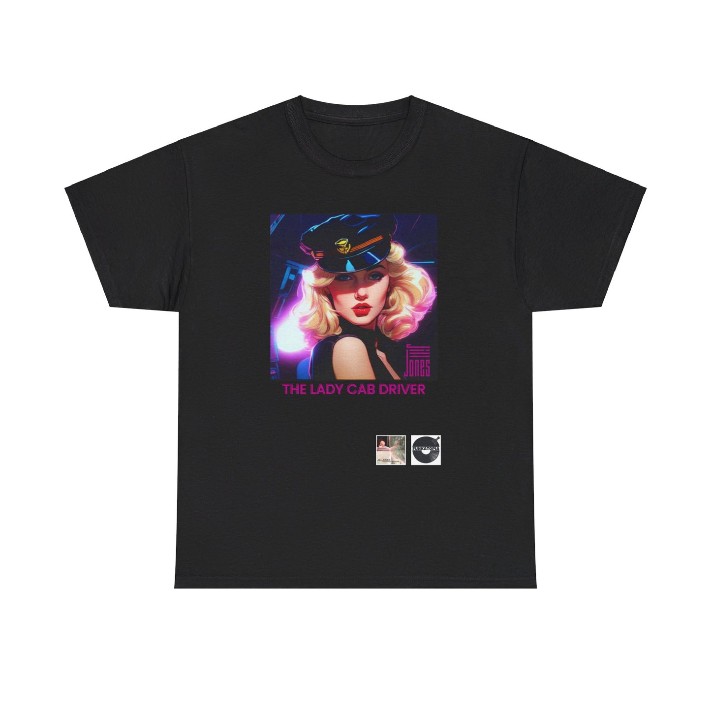 Jill Jones vs. The Lady Cab Driver (Funkatopia Radio Special Edition) Heavy Cotton T-Shirt | Fit For All