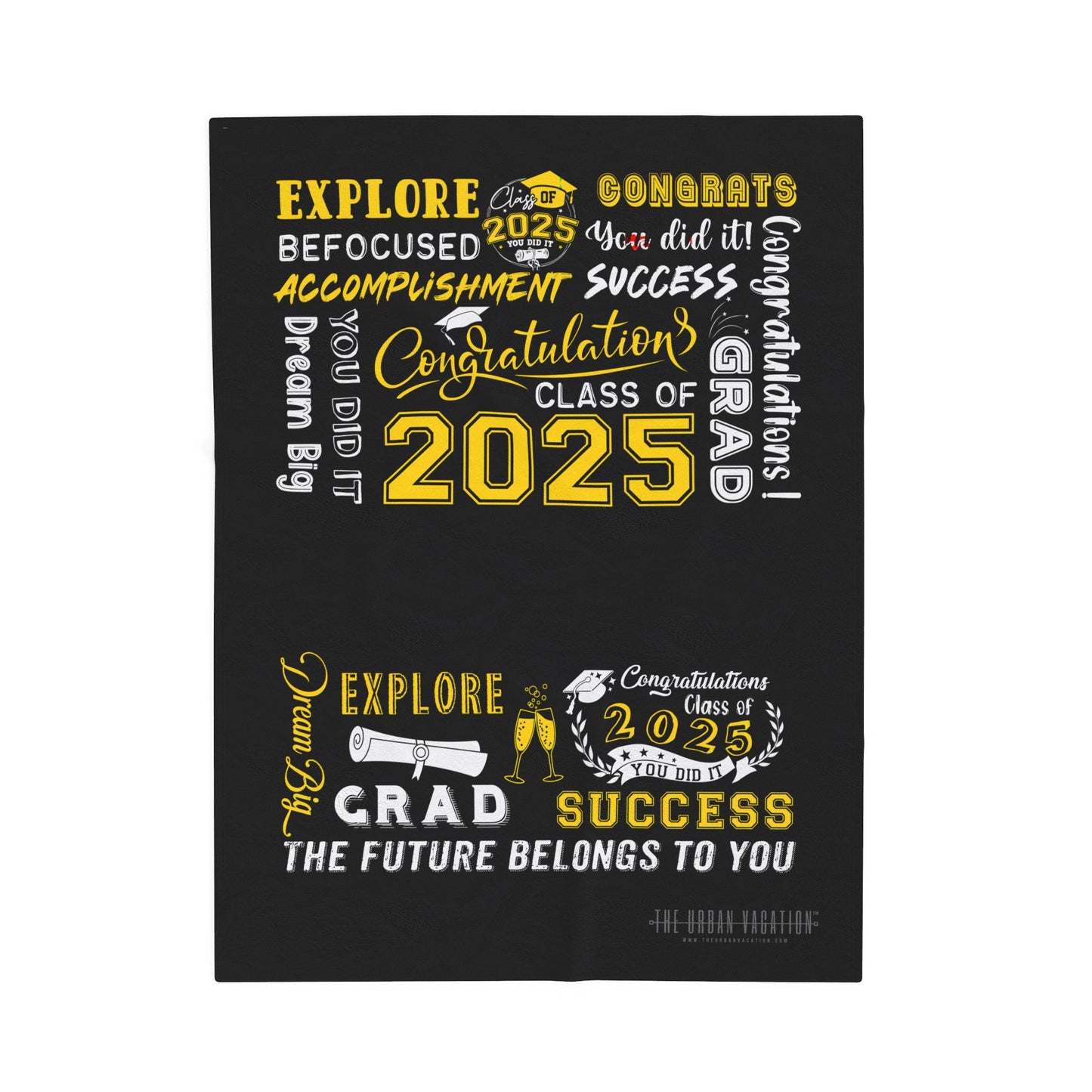 Personalized Fleece Blanket | 2025 Graduation Gift