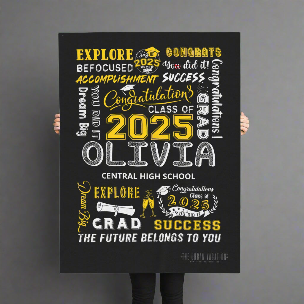 Personalized Fleece Blanket | 2025 Graduation Gift