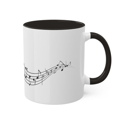 Music Scale & Notes Coffee Mug 11oz