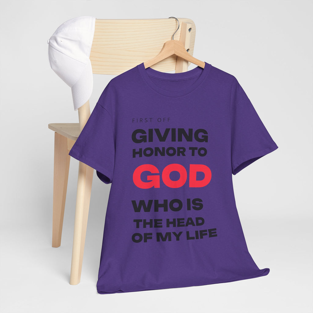 Giving Honor Gratitude T-Shirt