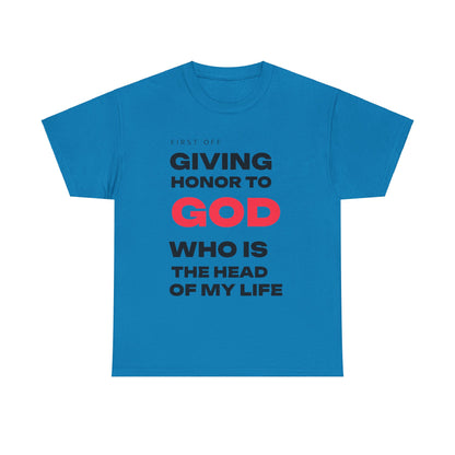 Giving Honor Gratitude T-Shirt