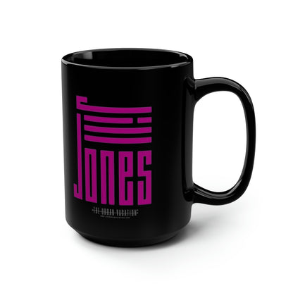 Jill Jones | Original Logo - Black Mug, 15oz