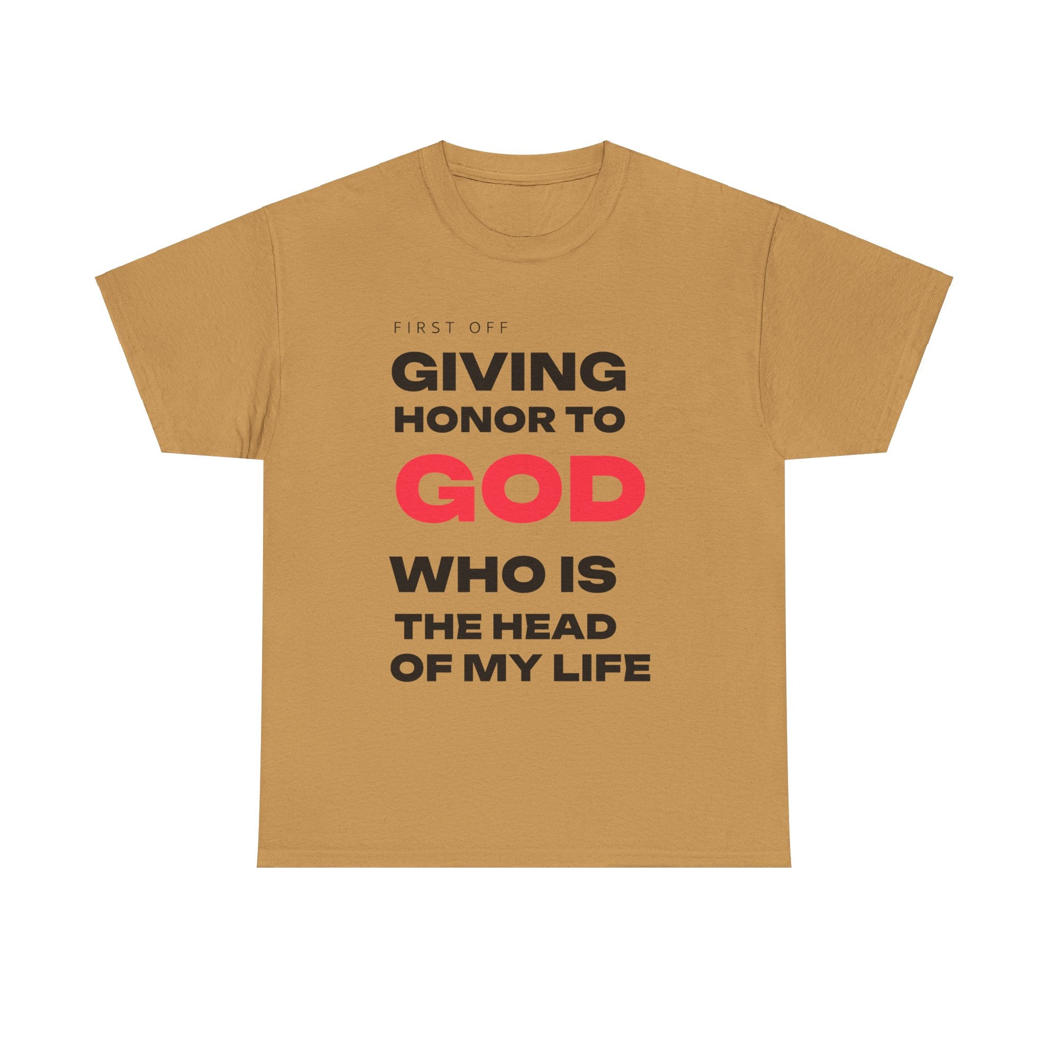 Giving Honor Gratitude T-Shirt