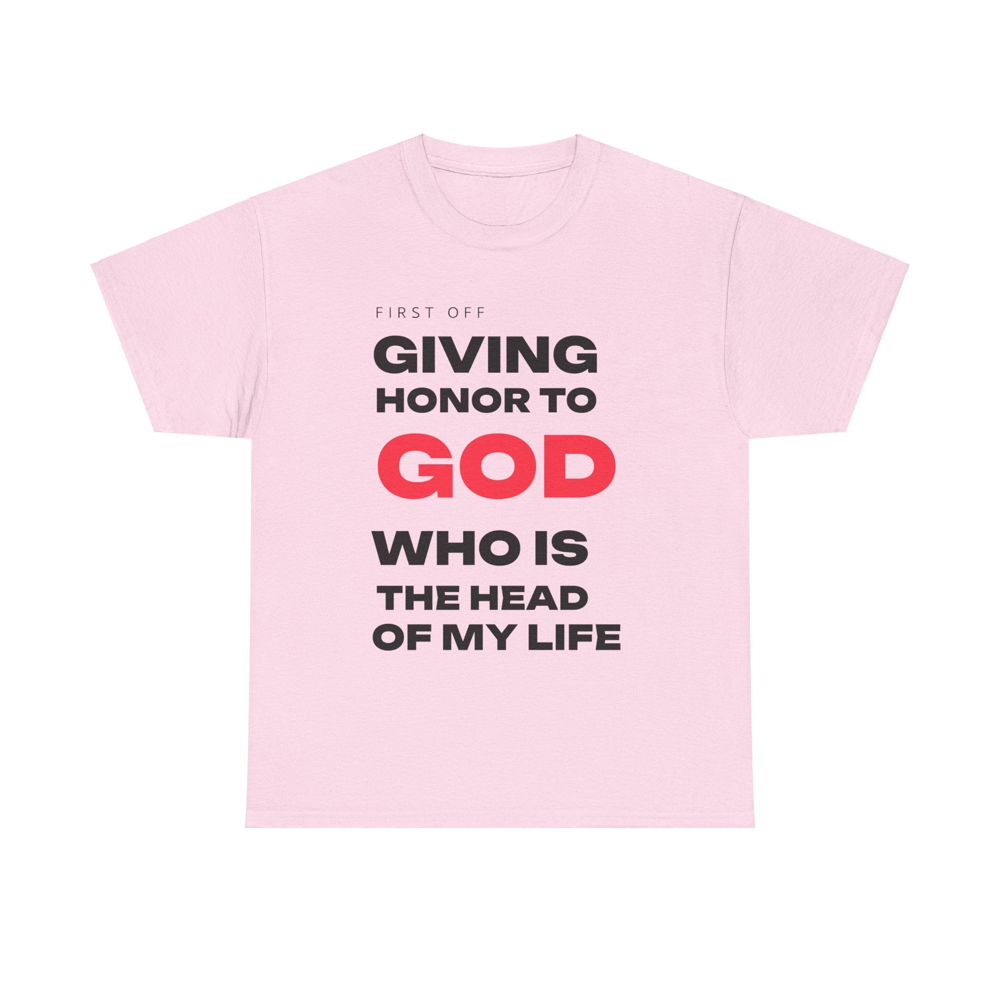 Giving Honor Gratitude T-Shirt