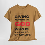 Giving Honor Gratitude T-Shirt