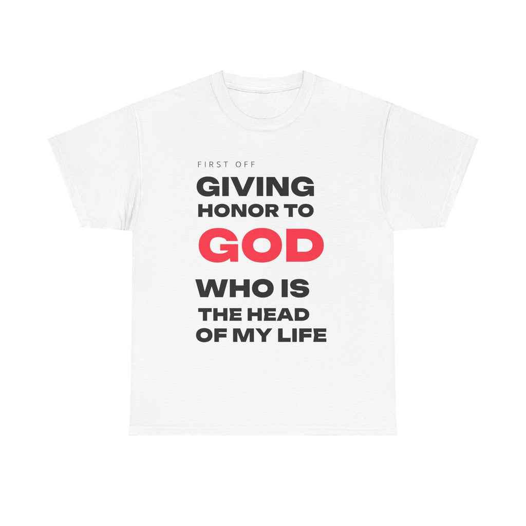 Giving Honor Gratitude T-Shirt