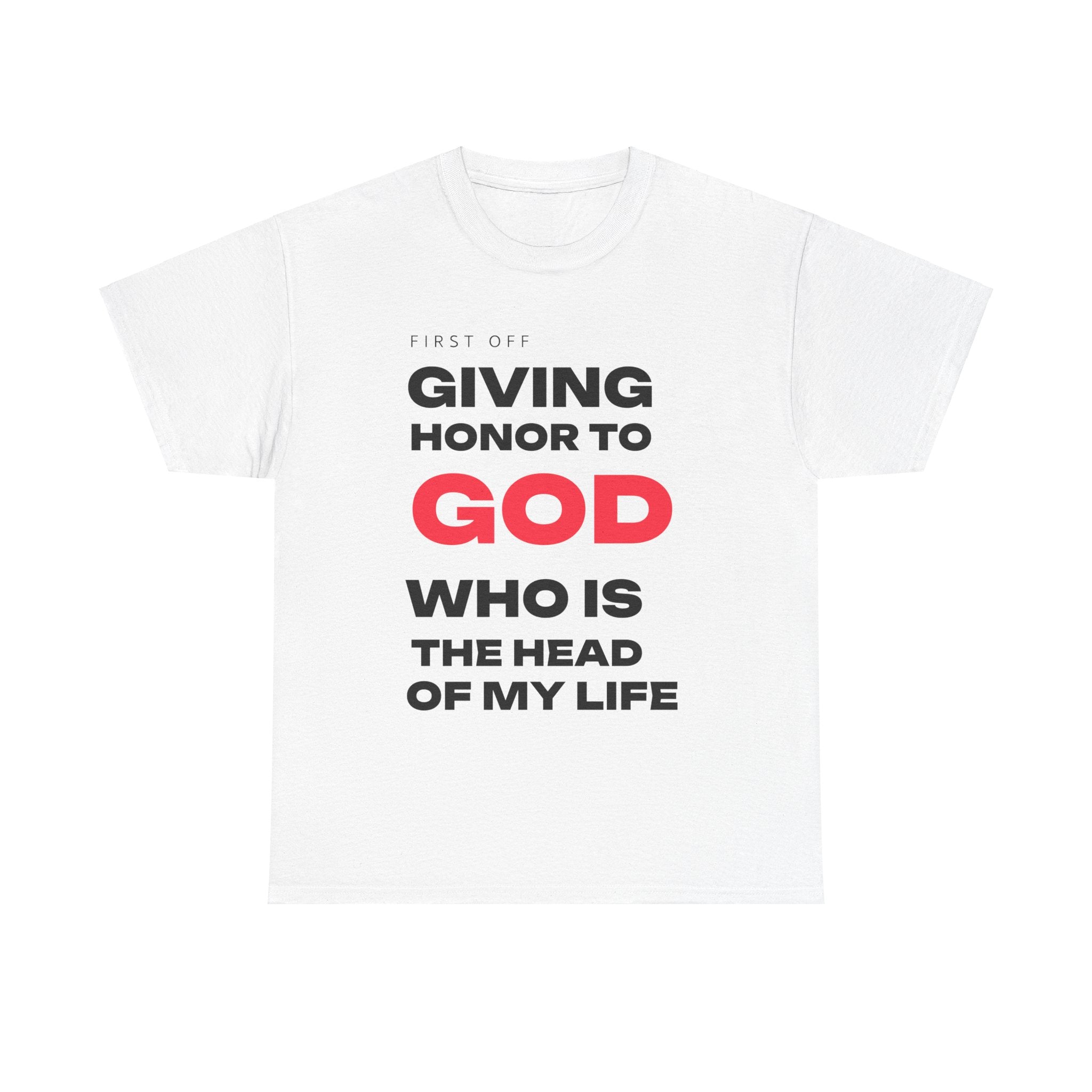 Giving Honor Gratitude T-Shirt
