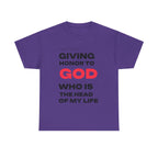 Giving Honor Gratitude T-Shirt