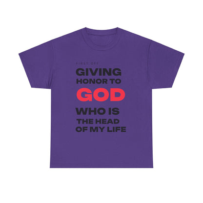 Giving Honor Gratitude T-Shirt