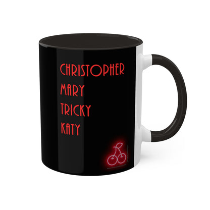 Jerome Benton - "Christopher, Mary, Tricky, Katy"  11oz Coffee Mug