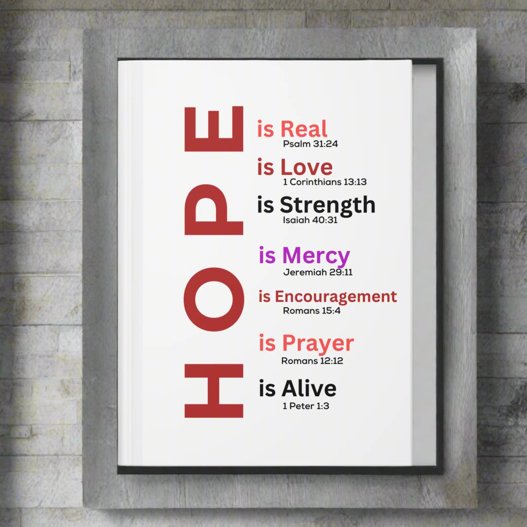 🙌 HOPE 🙌  | 📓 Personalized Custom Hardcover Journal 📓