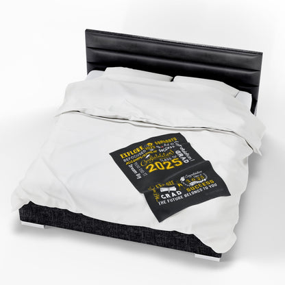 Personalized Fleece Blanket | 2025 Graduation Gift