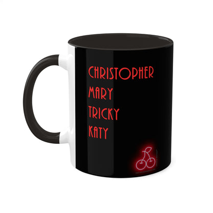 Jerome Benton - "Christopher, Mary, Tricky, Katy"  11oz Coffee Mug