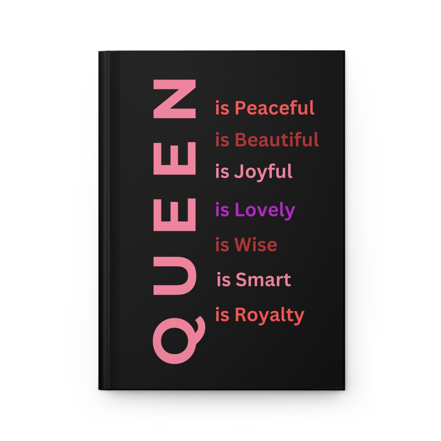 👑 "Queen" 👑 Customized Hardcover Journal | Add Your Name