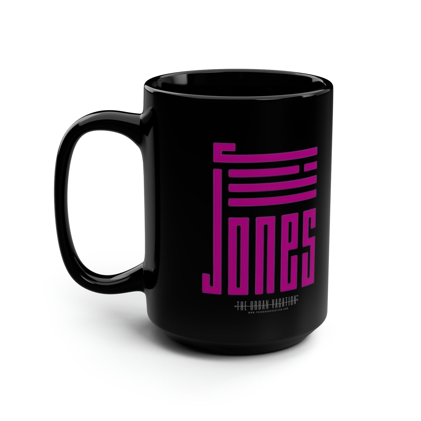 Jill Jones | Original Logo - Black Mug, 15oz