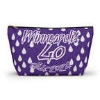 Jerome Benton - "Rollin' With Rome" meets "Minneapolis 40 | 1984-2024" Travel Bag (Purple)