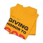 Giving Honor Gratitude T-Shirt
