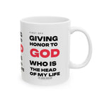 Giving Honor Ceramic Gratitude 11oz Mug