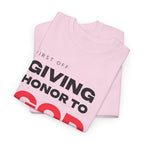 Giving Honor Gratitude T-Shirt