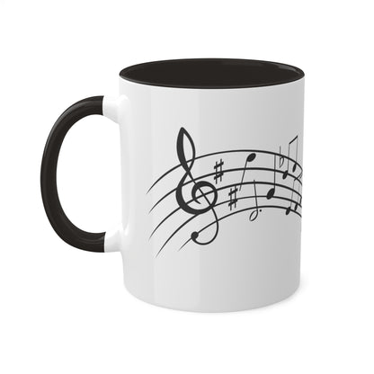 Music Scale & Notes Coffee Mug 11oz