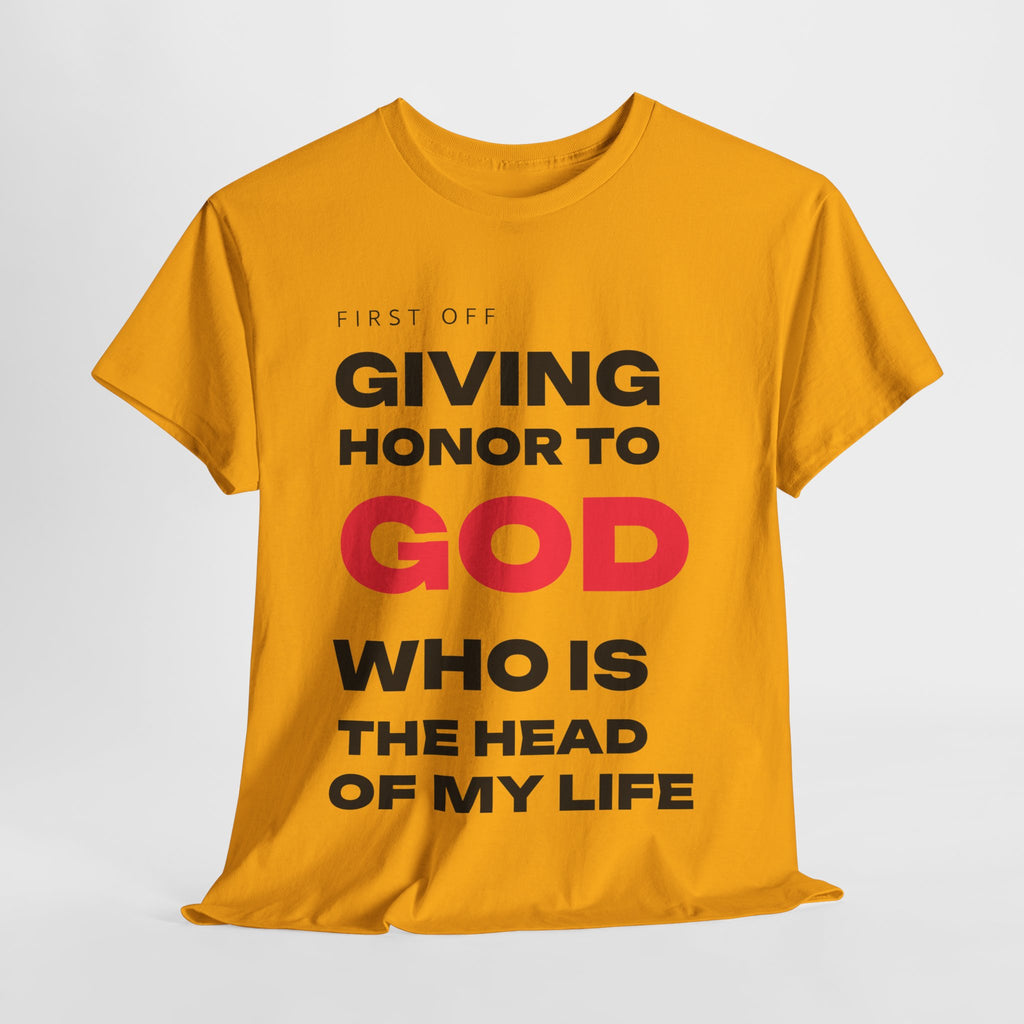 Giving Honor Gratitude T-Shirt