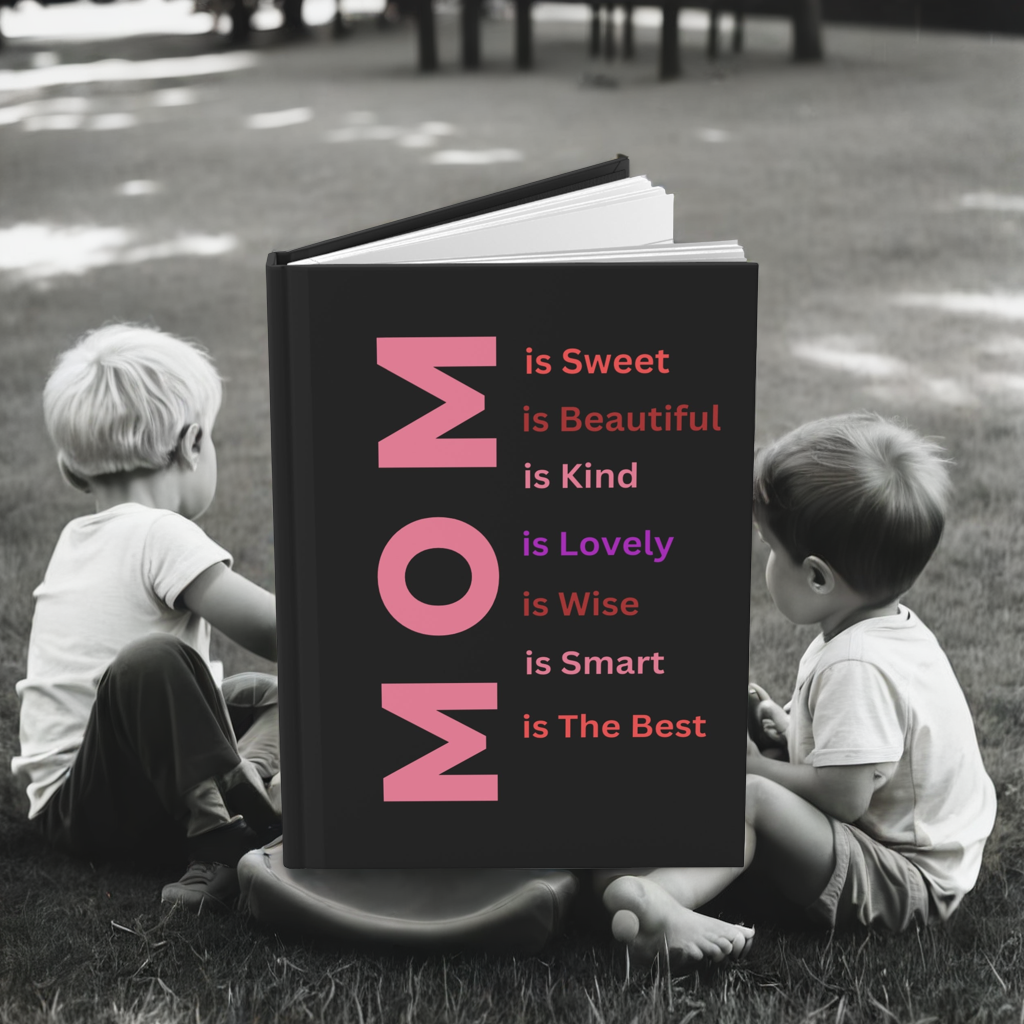 👩 👩🏾 👩🏼 MOM  | Personalized Name Hardcover Journal 👩 👩🏾 👩🏼