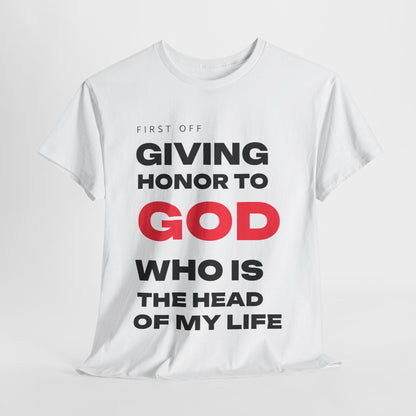 Giving Honor Gratitude T-Shirt