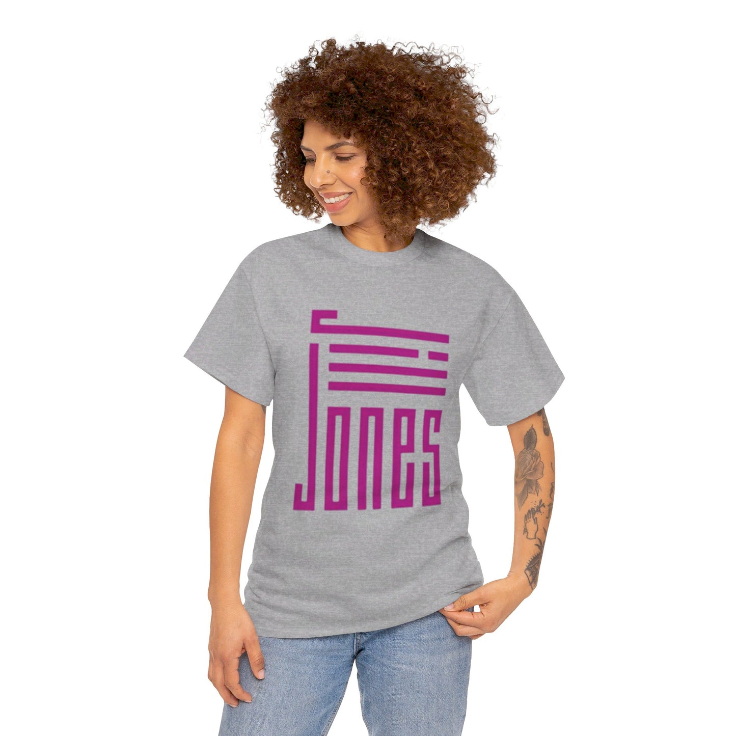 Jill Jones | Original Logo -  Heavy Cotton T-Shirt | Fit For All