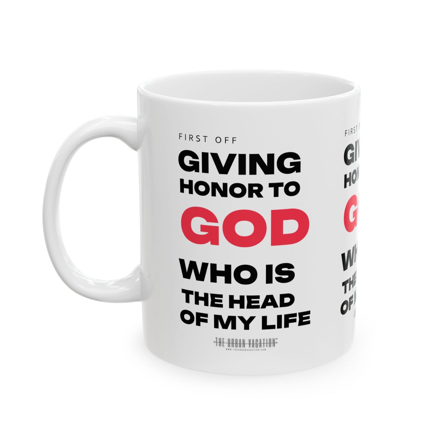 Giving Honor Ceramic Gratitude 11oz Mug