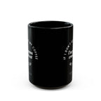 I need Coffee - No Crash Out | Black Mug (15oz)