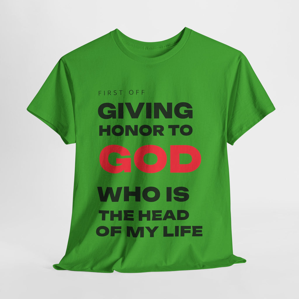 Giving Honor Gratitude T-Shirt