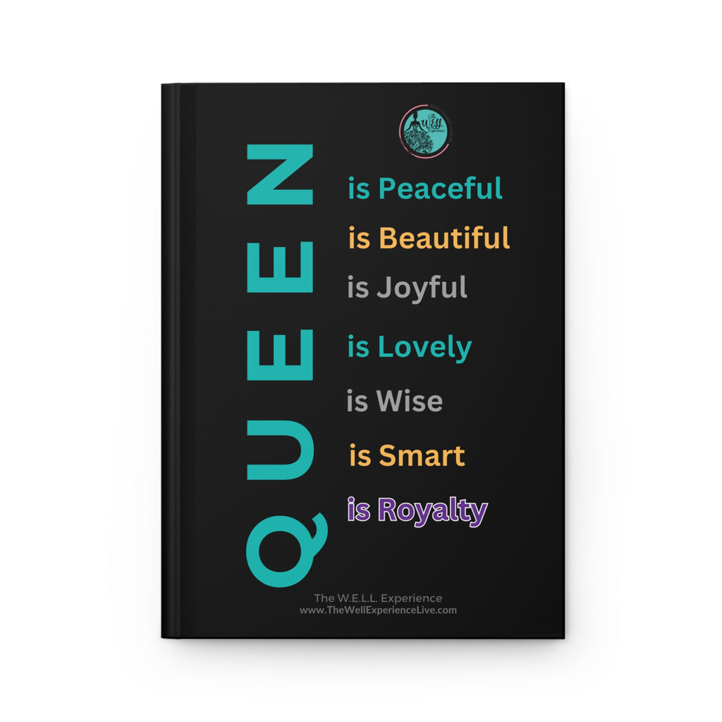 The W.E.L.L. Experience - "Queen  Personalized Name Journal"