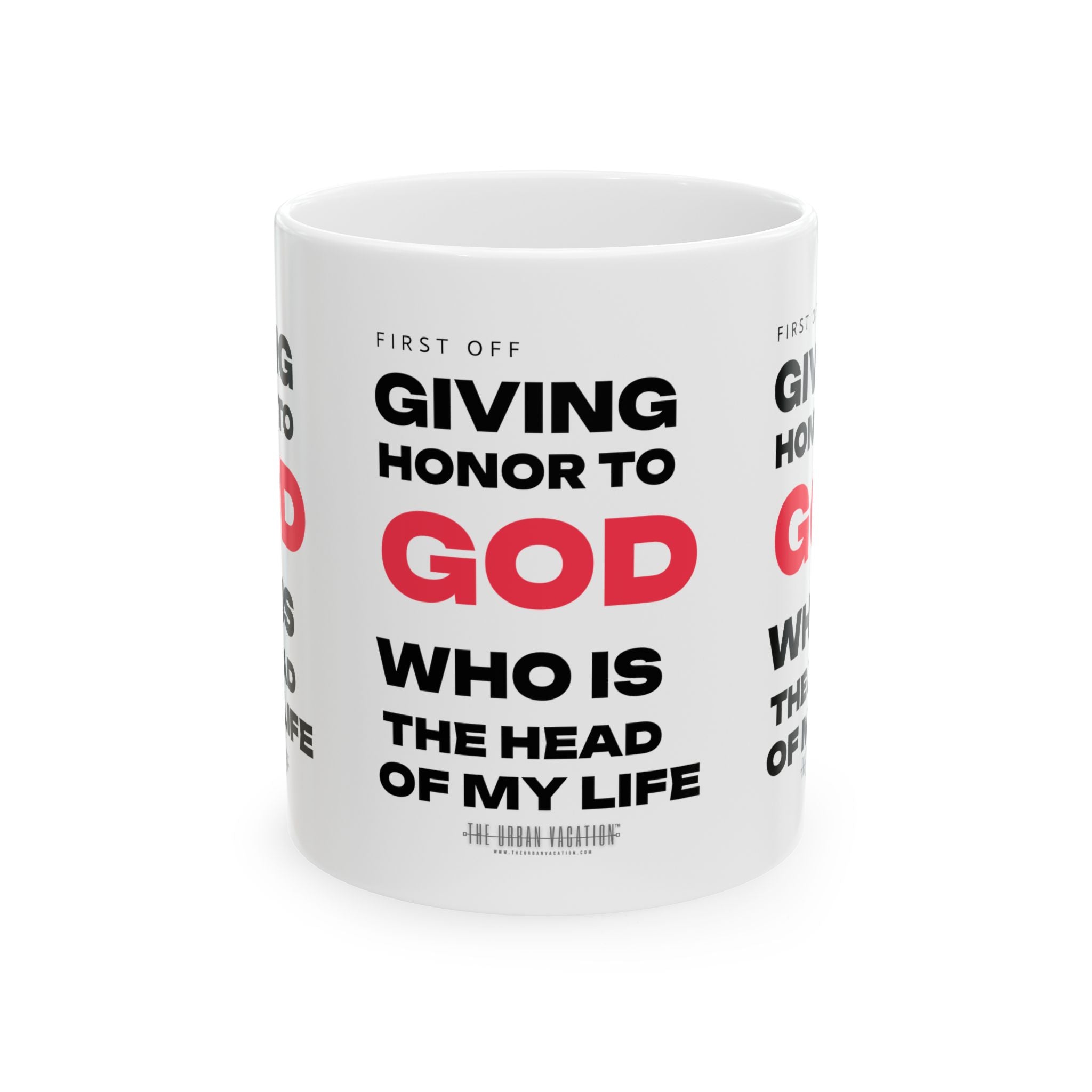 Giving Honor Ceramic Gratitude 11oz Mug