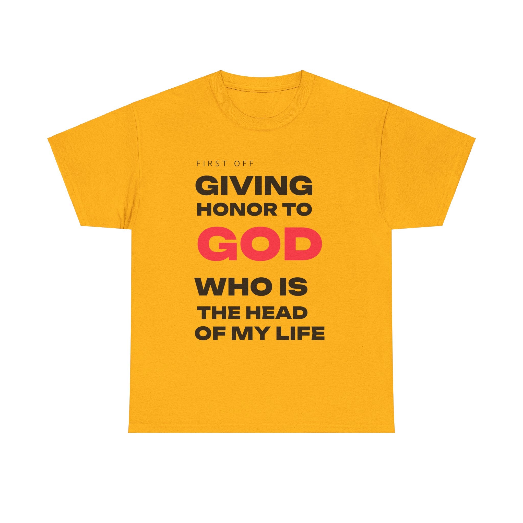Giving Honor Gratitude T-Shirt