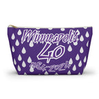 Jerome Benton - "Rollin' With Rome" meets "Minneapolis 40 | 1984-2024" Travel Bag (Purple)