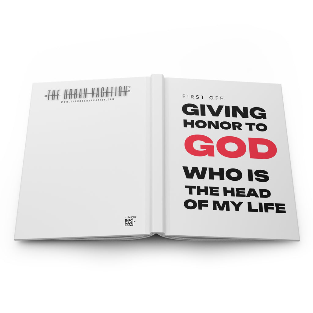 "Giving Honor" Hardcover Gratitude Journal