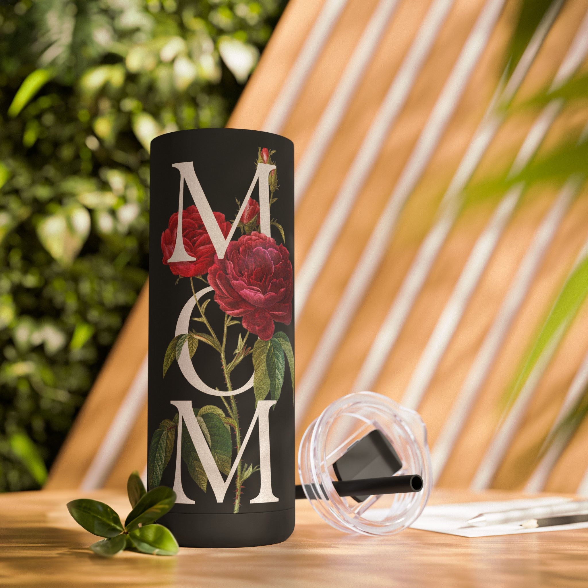 For Mom | Rose - 20oz Skinny Tumbler