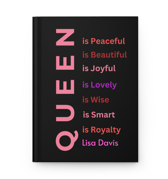 👑 "Queen" 👑 Customized Hardcover Journal | Add Your Name