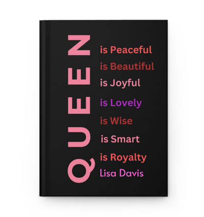 👑 "Queen" 👑 Customized Hardcover Journal | Add Your Name