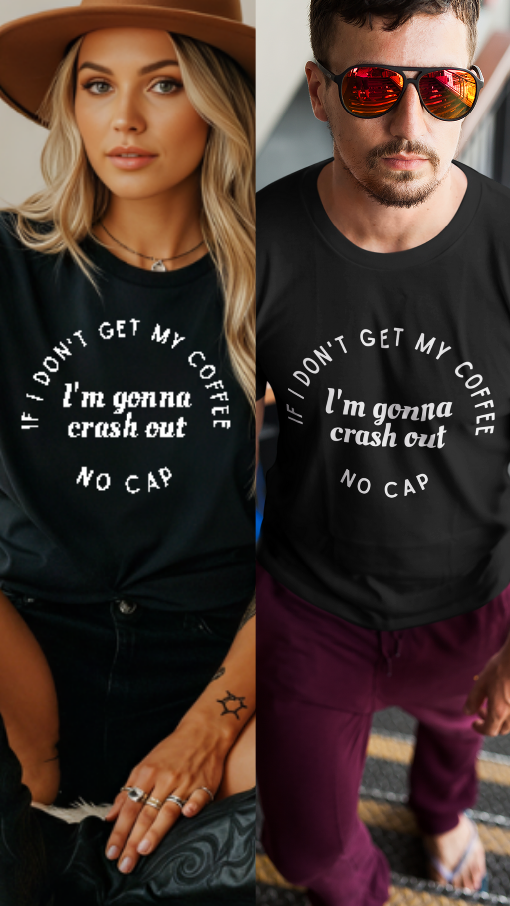 I need Coffee - No Crash Out T-Shirt