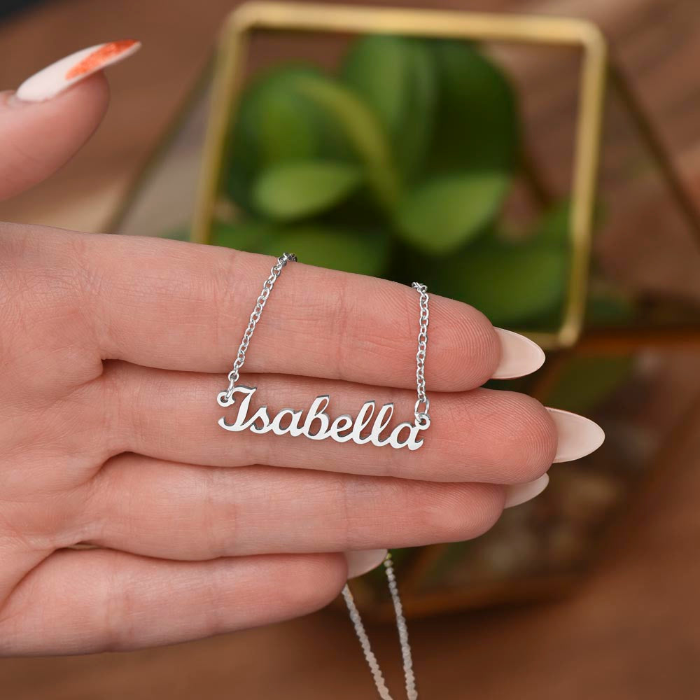 "Your Name Necklace" Custom Name Necklace