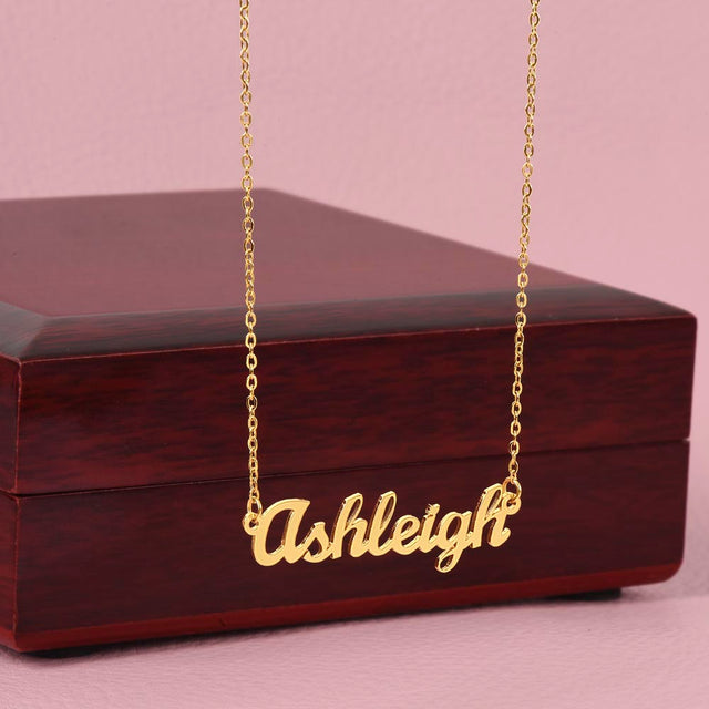 Keepsake "Your Name" Custom Necklace