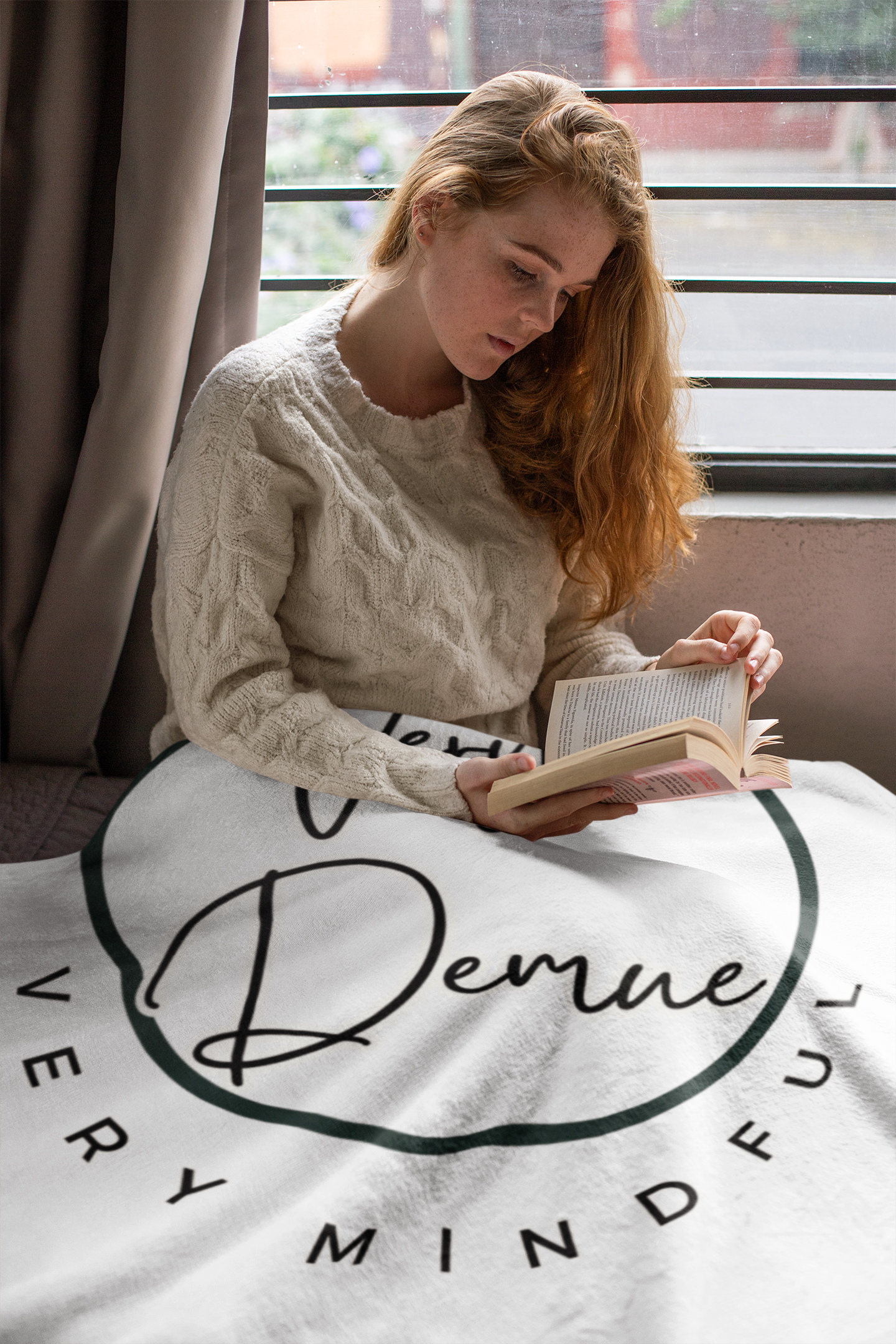 Very Demue, Very Mindful | Trending Velveteen Plush Blanket