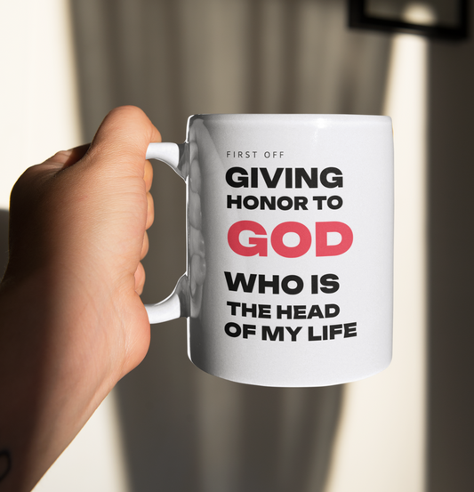 Giving Honor Ceramic Gratitude 11oz Mug